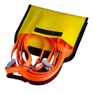 Levellok Yellow Nylon Mesh Storage Bag For Ladder Safety Strap